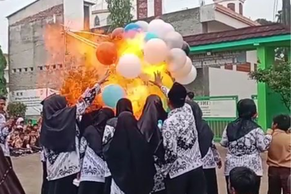 Perayaan Hari Guru di Bekasi Berujung Celaka, Cek Faktanya!